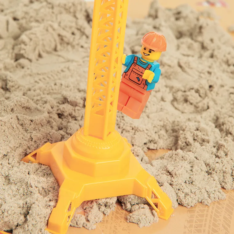 Smiki, Budowa, piasek sensoryczny, masa plastyczna