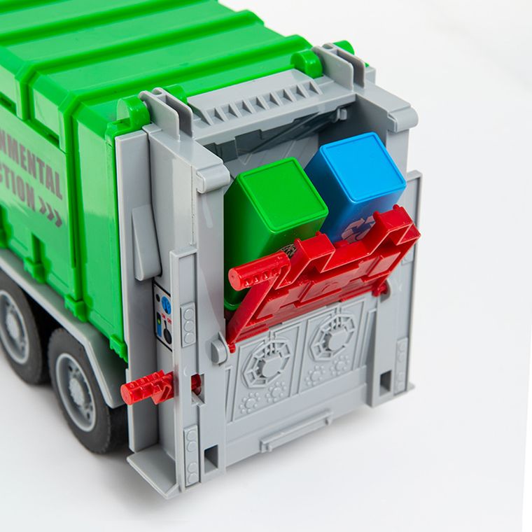 Smiki, Śmieciarka, pojazd, światło i dźwięk