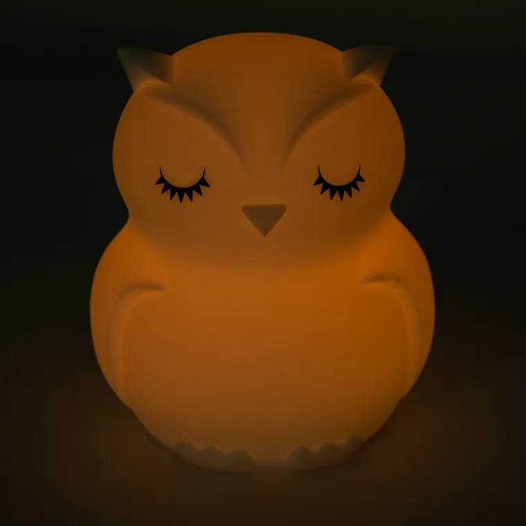 Smiki, Sowa, lampka silikonowa LED