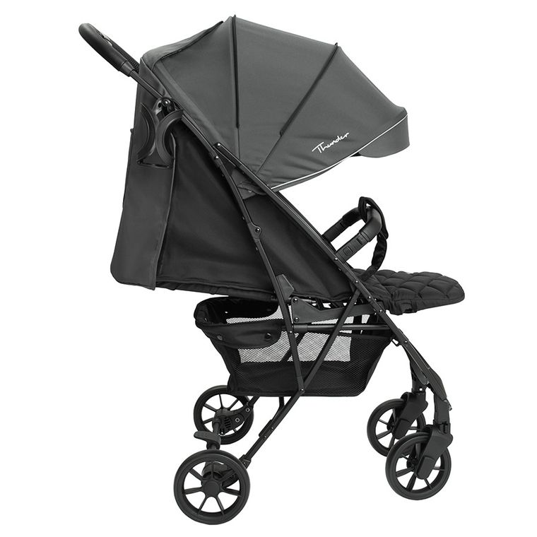 Smiki, Thunder, wózek spacerowy, szary