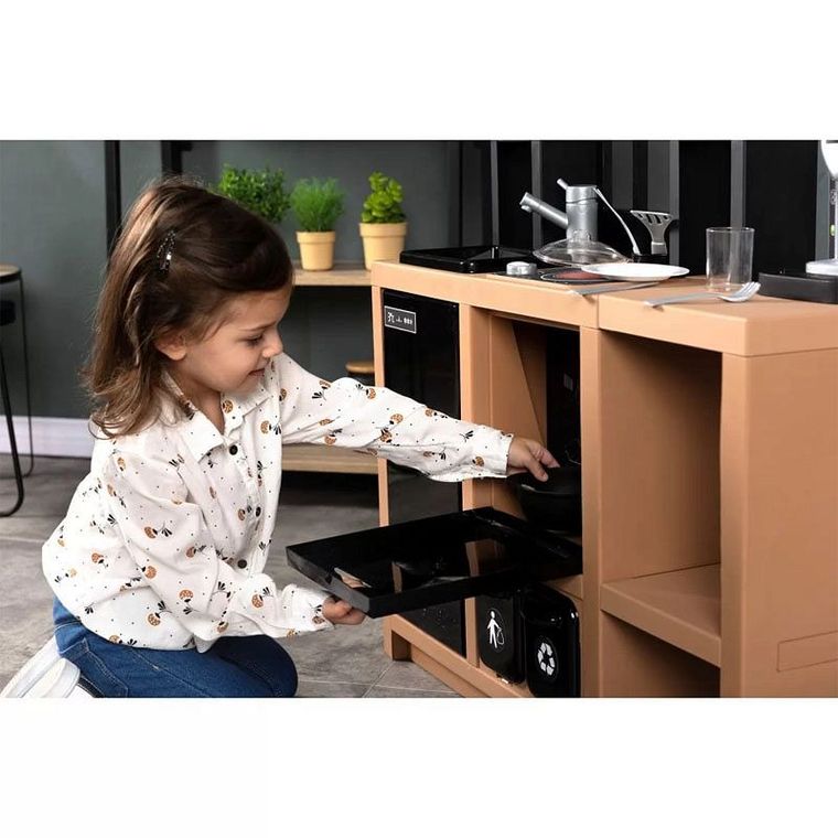 Smoby, kuchnia loftowa, zestaw z akcesoriami