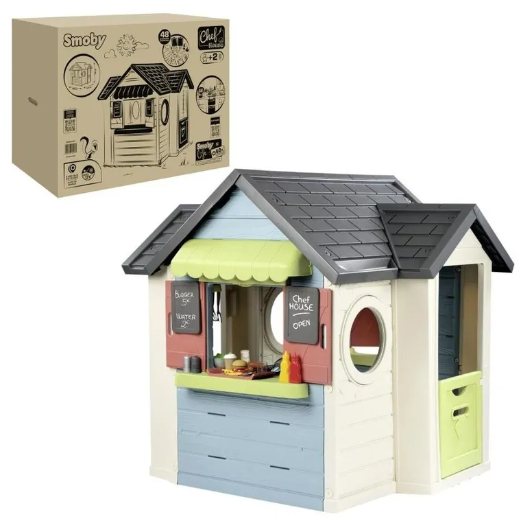 Smoby, Kuchnia Szefa, domek ogrodowy