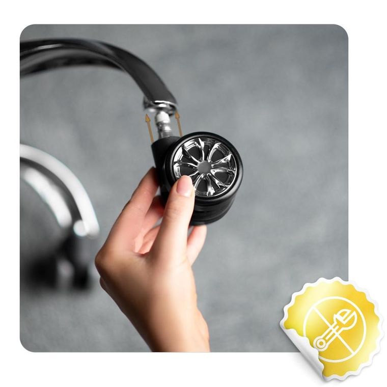 Sofotel, kółka gumowane do foteli, czarne, 5 szt.