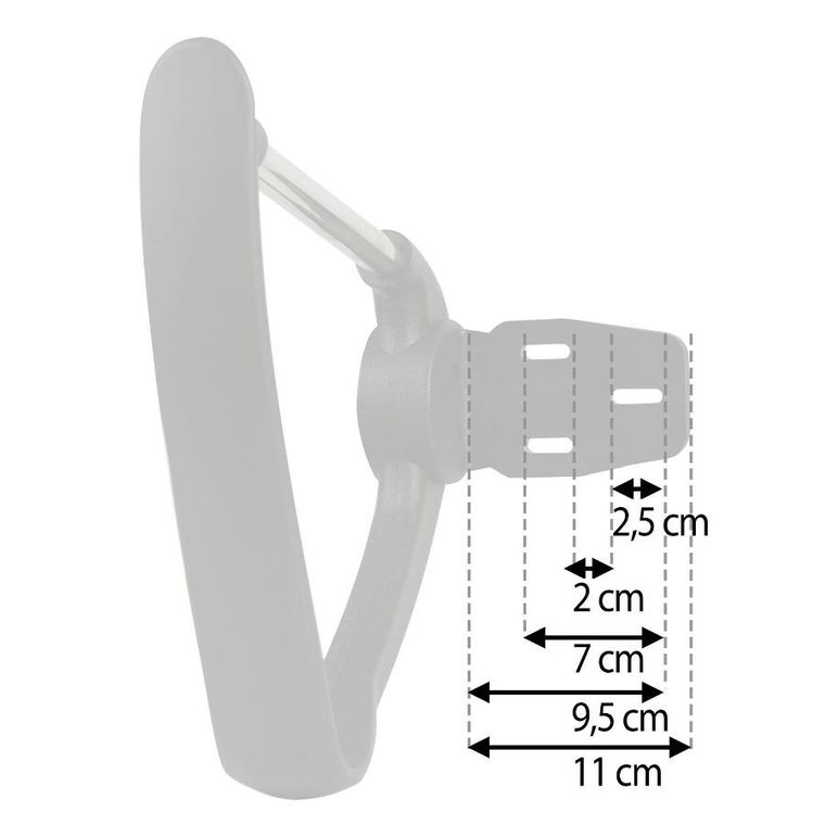 Sofotel, Sydney II, podłokietniki do fotela, czarne, 2 szt.