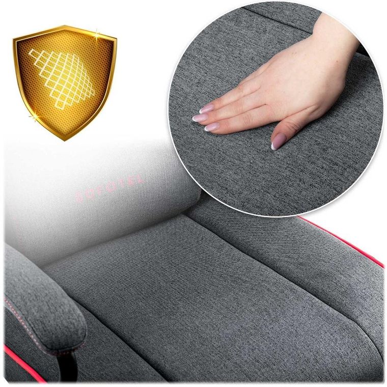 Sofotel, Werona, fotel biurowy, szary