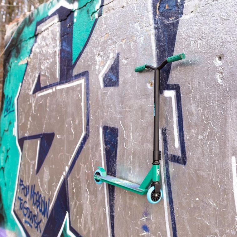 Soke, Go! hulajnoga wyczynowa, zielono-niebieska