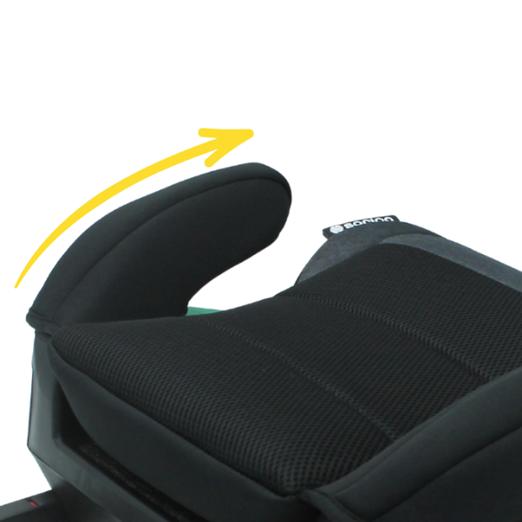 Sorino, Eris, podstawka samochodowa, black-grey, 125-150 cm