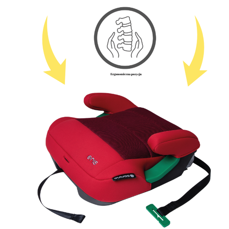 Sorino, Eris, podstawka samochodowa, red, 125-150 cm