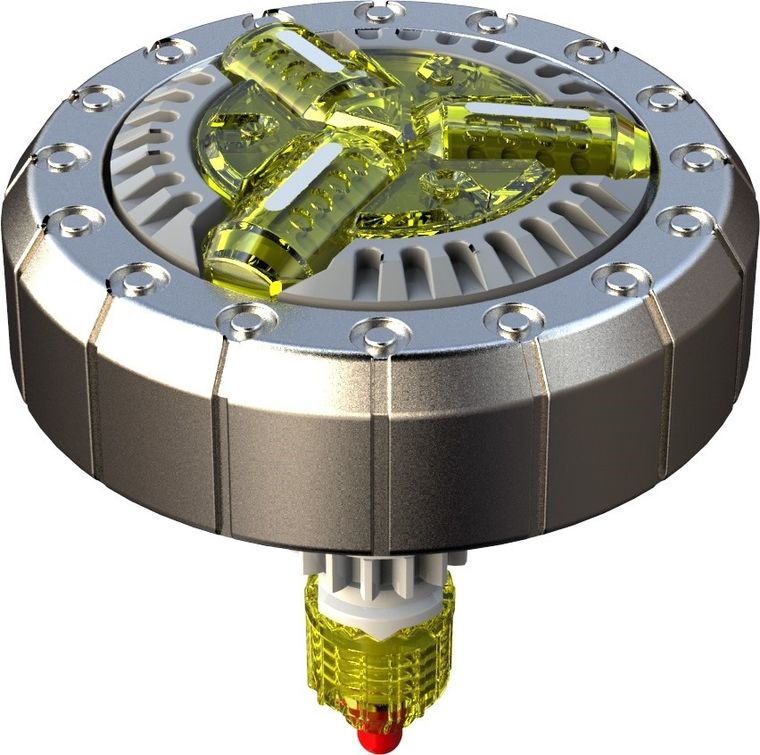 Spinner M.A.D., Single Shot Blaster, wyrzutnia spinerów