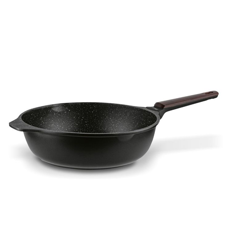 Starke Pro, Redwood, zestaw garnków z pokrywką i patelnia, 10 elementów