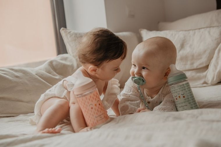 Suavinex, Premium, Bonhomia, Sowa, klips do smoczka, beż