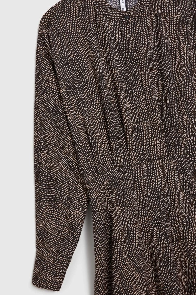 Sukienka damska, czarna, Moodo