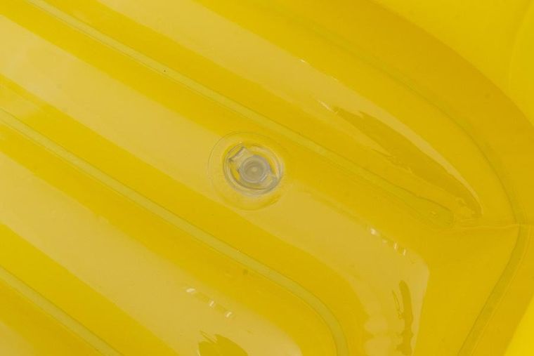 Sun Club, ponton plażowy, żółty, 112-70 cm