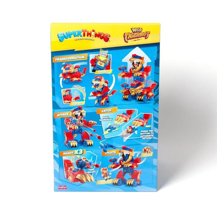 SuperThings, Wild, Transformer Robot, figurka