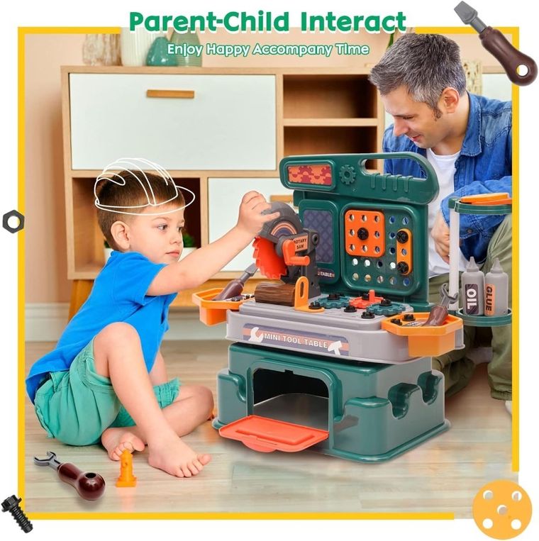 Swede, mini warsztat samochodowy z narzędziami, 46 elementów