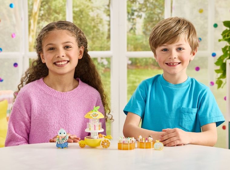 Sylvanian Families, Cytrynowy bar sokowy, zestaw z figurką, 5861