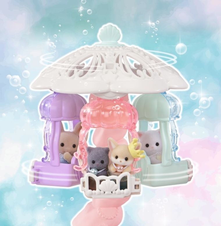 Sylvanian Families, Pałac małych Syrenek, zestaw figurek, 5701
