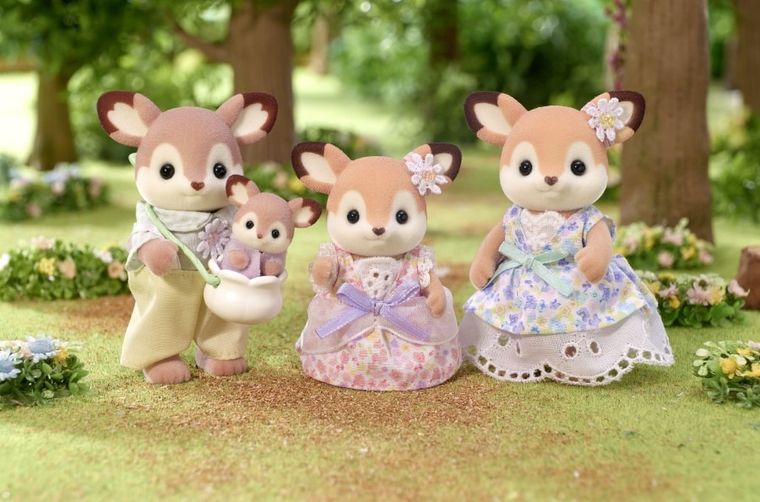 Sylvanian Families, Rodzina Jelonków, zestaw figurek, 5799