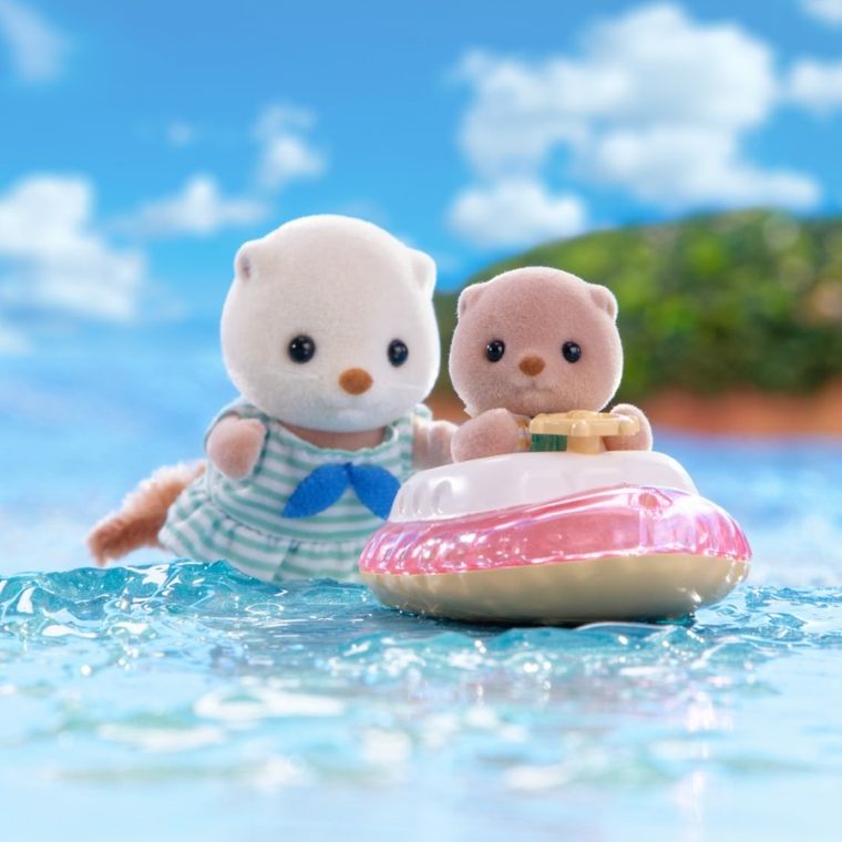 Sylvanian Families, Siostry Wydr Morskich na wakacjach, zestaw z figurkami, 5804