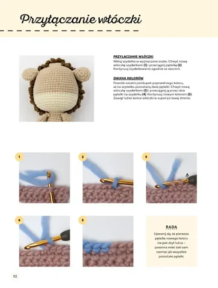 Szydełkowanie. Zabawki aktywizujące. Wzory amigurumi na zabawki edukacyjne