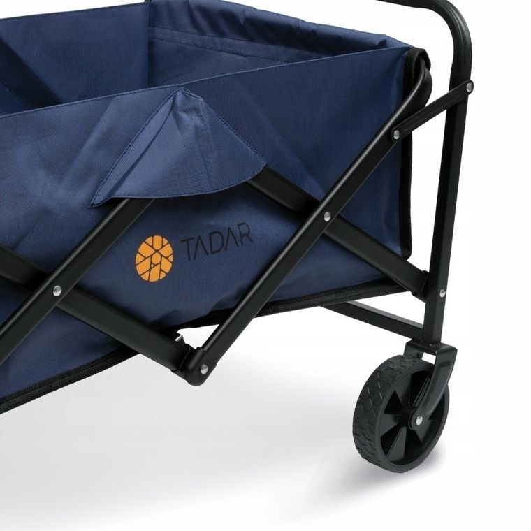 Tadar, wózek turystyczny/plażowy, 100l, 73-90-46,5 cm