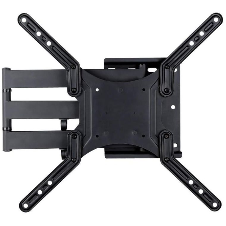 Techly, uchwyt ścienny, LCD/LED, 23-55", podwójne ramię, 45 kg, czarny