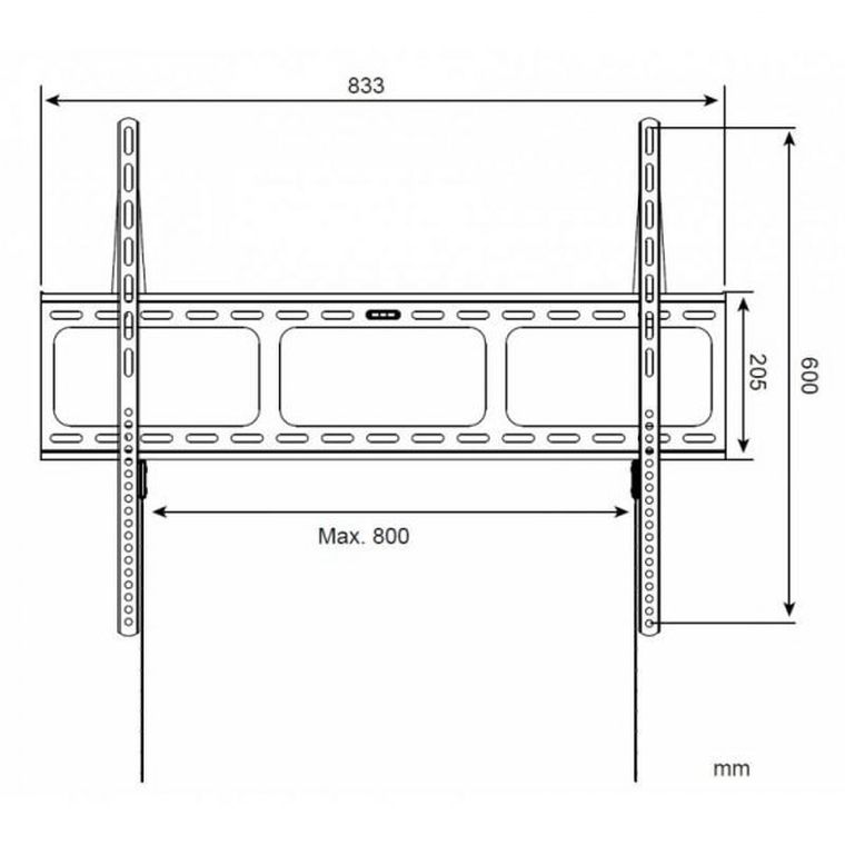 Techly, uchwyt ścienny TV LED/LCD, 42-80"