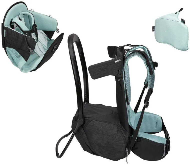 Thule, Sapling, nosidło turystyczne dla dzieci, czarny