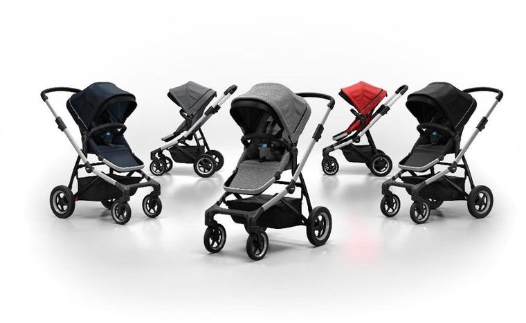 Thule, Sleek, wózek spacerowy, Navy Blue