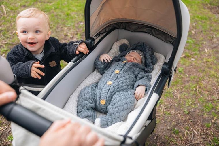 Thule, Spring 2, wózek spacerowy, black/soft beige