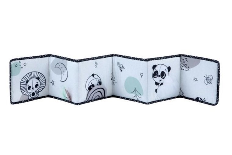 Tiny Love, Décor, książeczka interaktywna, dwustronna, czarno-biała