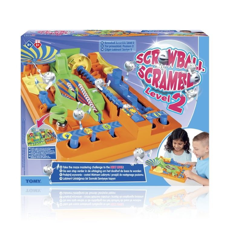 Tomy, Screwball Scramble 2, Tor przeszkód 2, gra zręcznościowa