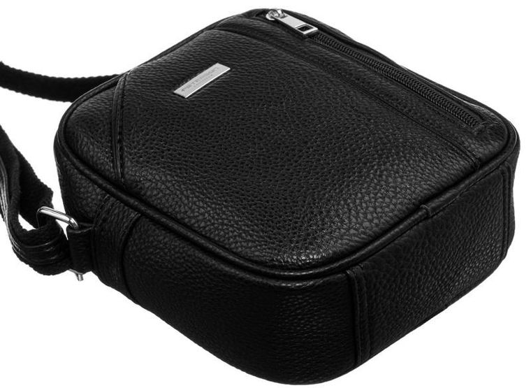 Torba, czarna, skóra ekologiczna, Peterson