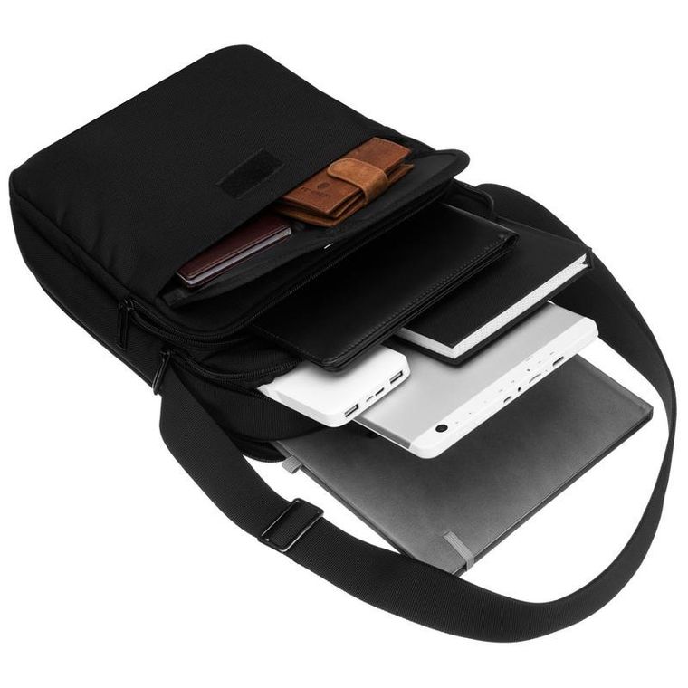 Torba listonoszka, czarna, Peterson