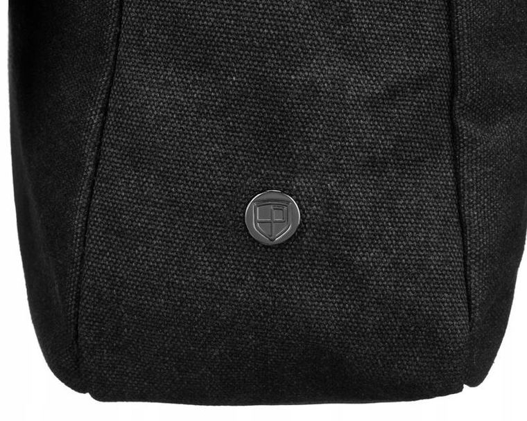 Torba na laptopa, czarna, 12", Peterson
