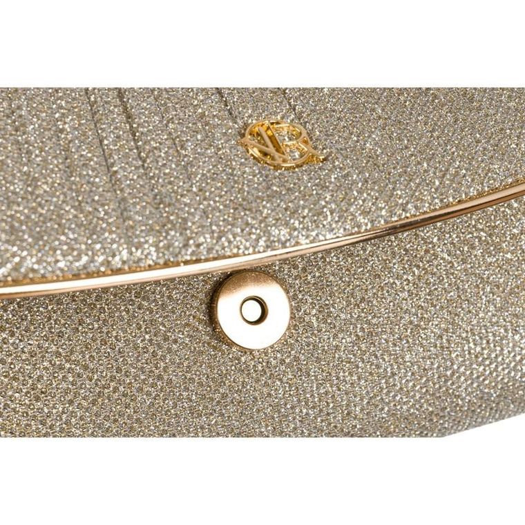 Torebka kopertówka, złota, Rovicky