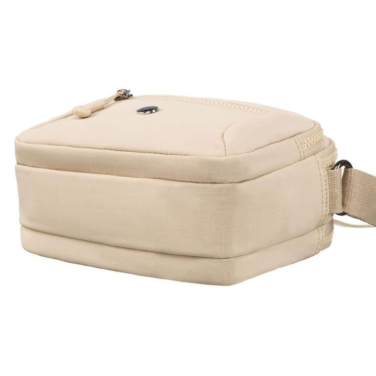 Torebka listonoszka, beżowa, Peterson