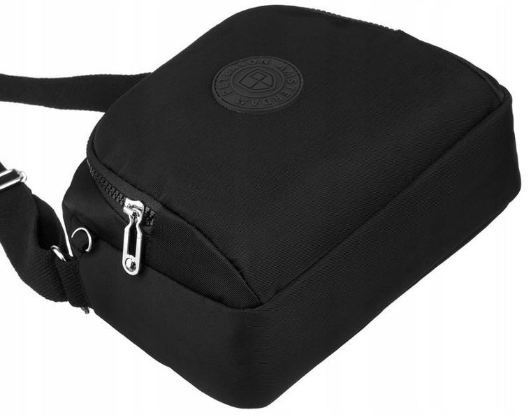 Torebka listonoszka, czarna, Peterson