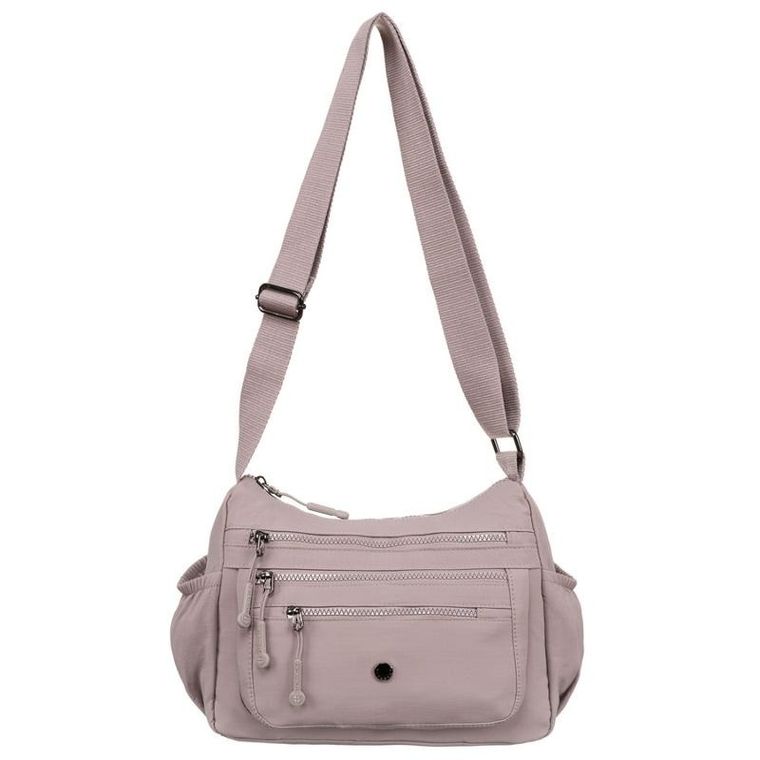 Torebka listonoszka, fioletowa, Peterson