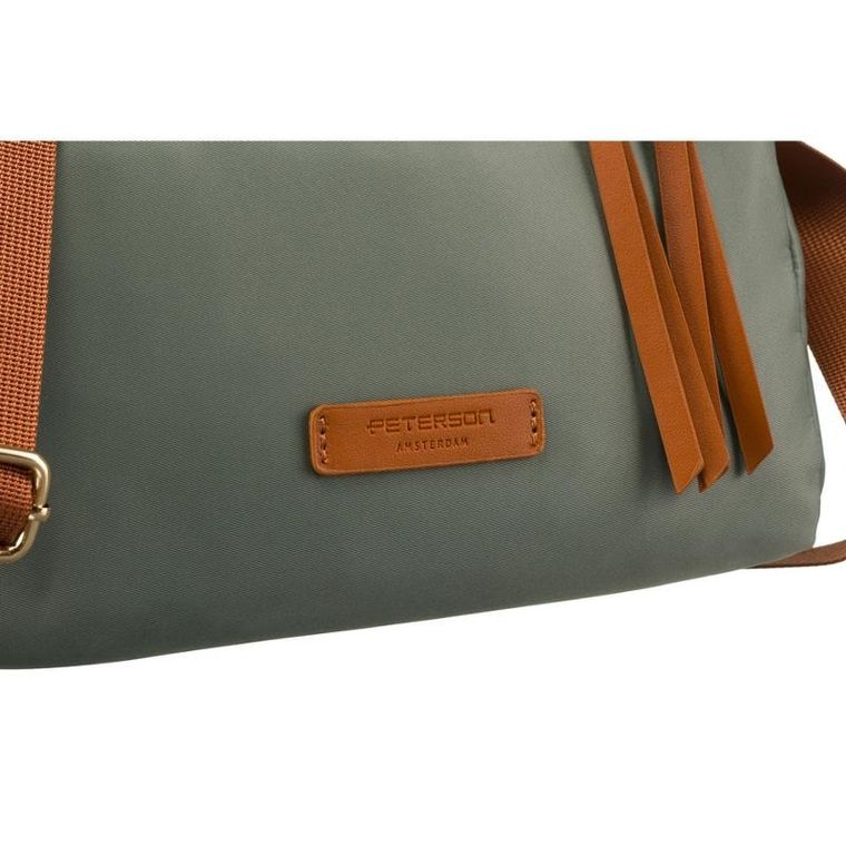 Torebka listonoszka, mix, skóra ekologiczna, Petreson