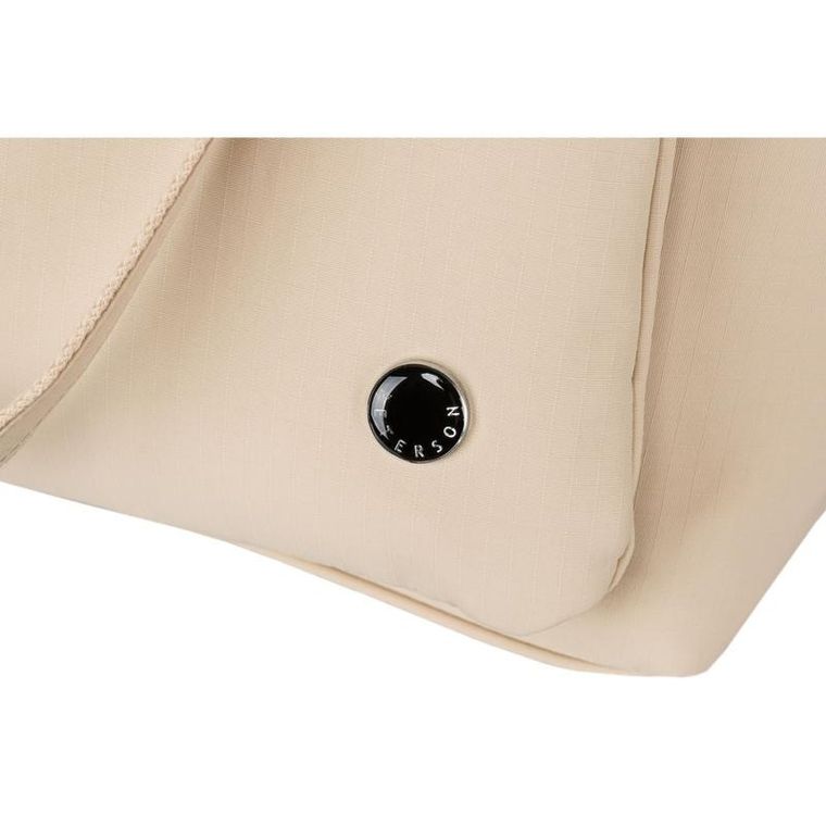 Torebka shopper, beżowa, Peterson