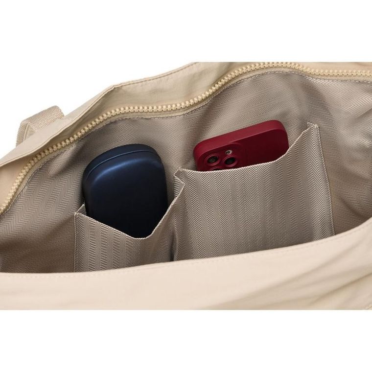 Torebka shopper, beżowa, Peterson