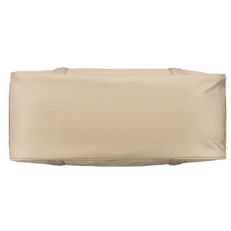 Torebka shopper, beżowa, poliester, Peterson