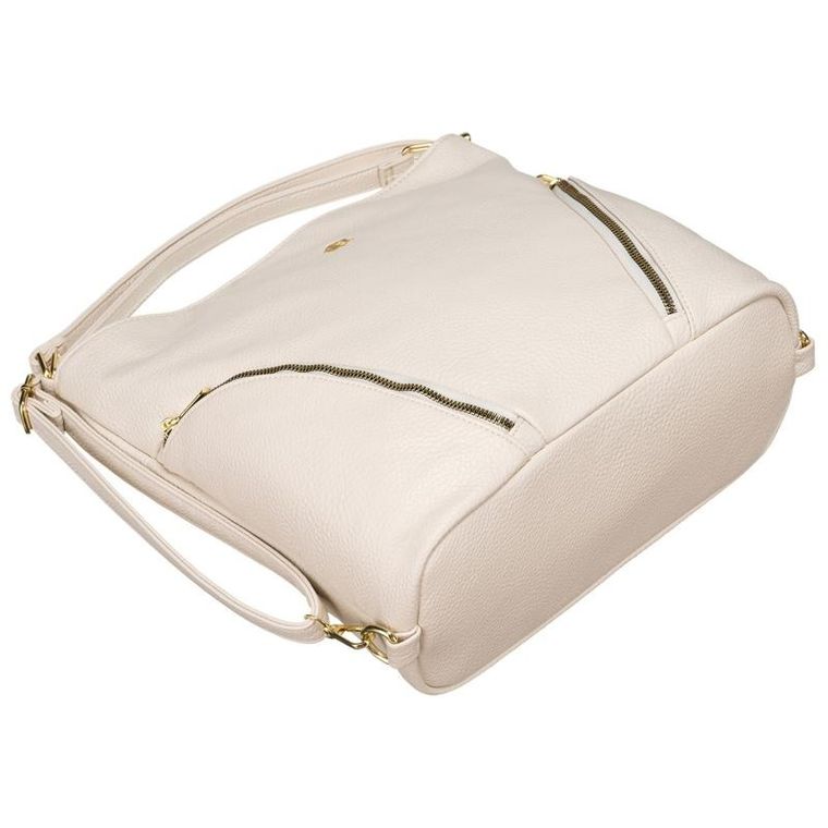 Torebka shopper, beżowa, Rovicky