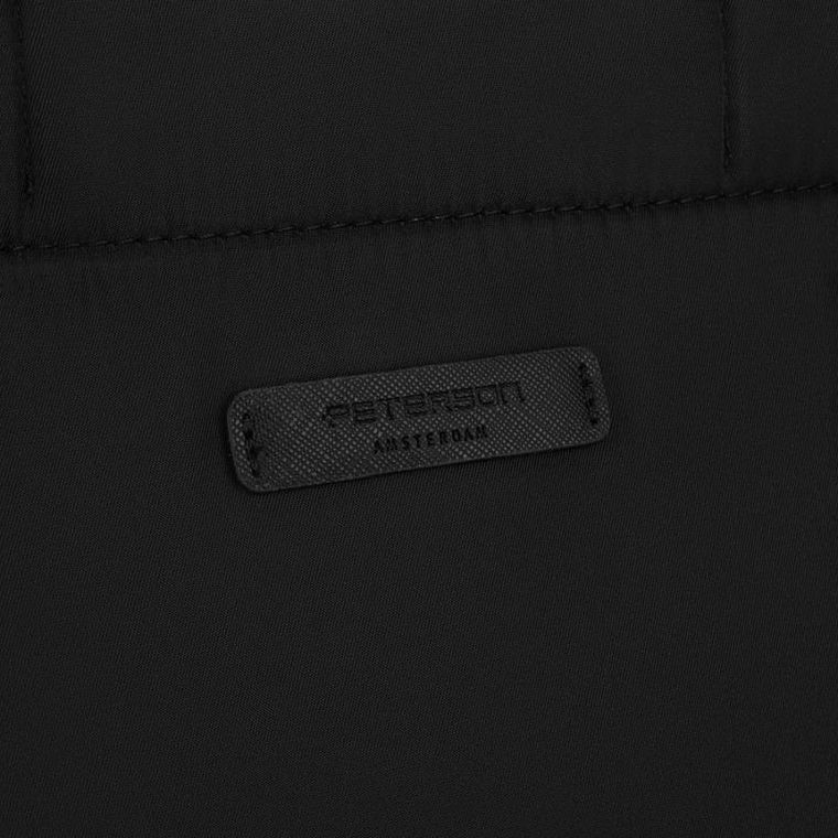 Torebka shopper, czarna, Peterson