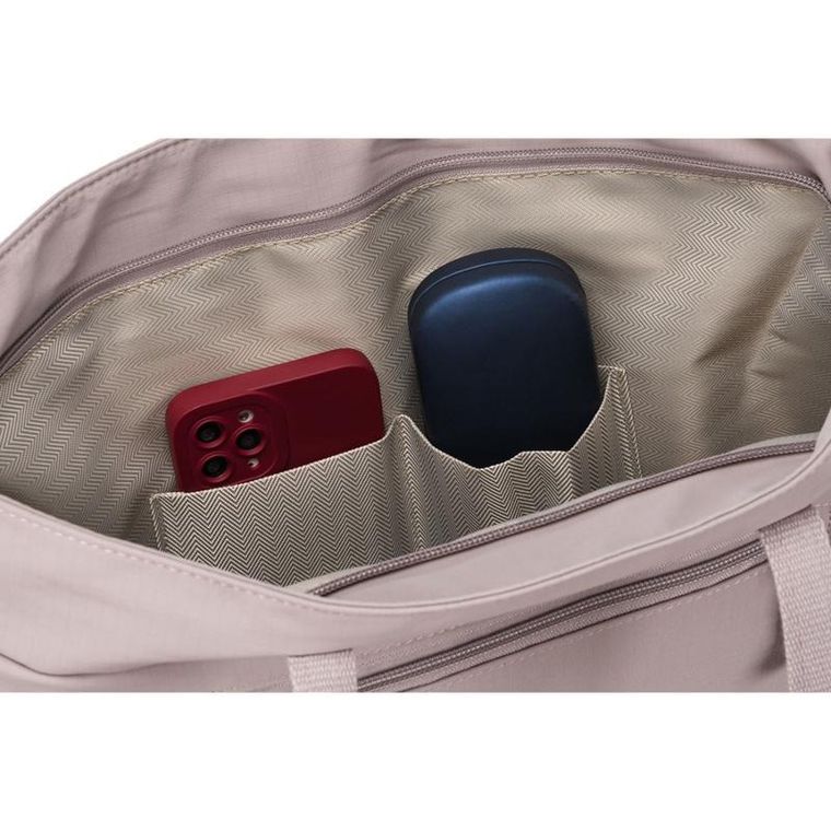 Torebka shopper, fioletowa, Peterson