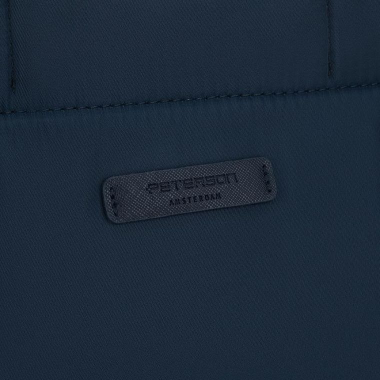 Torebka shopper, granatowa, Peterson