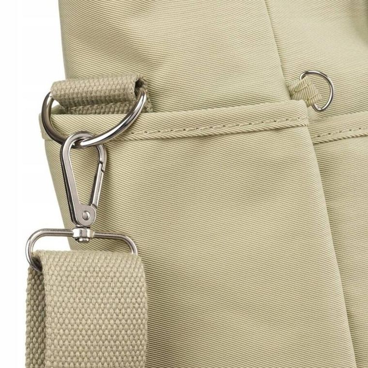 Torebka shopper, jasnozielona, Peterson