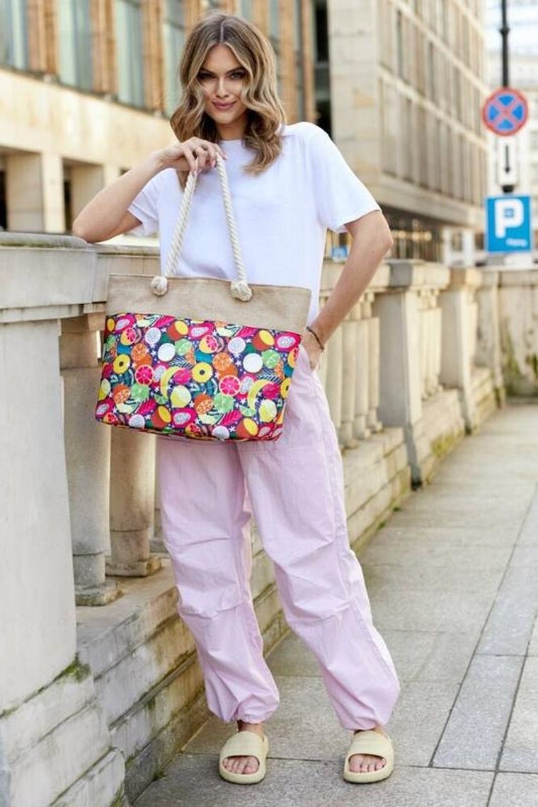 Torebka shopper, mix, plażowa