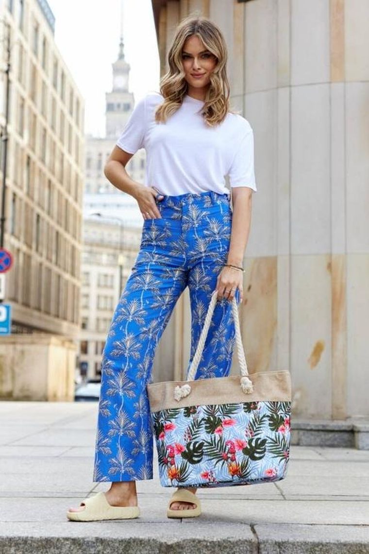 Torebka shopper, mix, plażowa